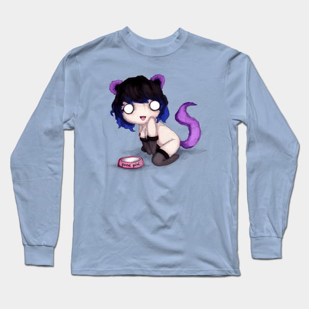 Good Girl Long Sleeve T-Shirt by LVBart